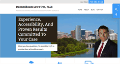 Desktop Screenshot of dannenbaumlaw.com