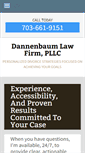 Mobile Screenshot of dannenbaumlaw.com